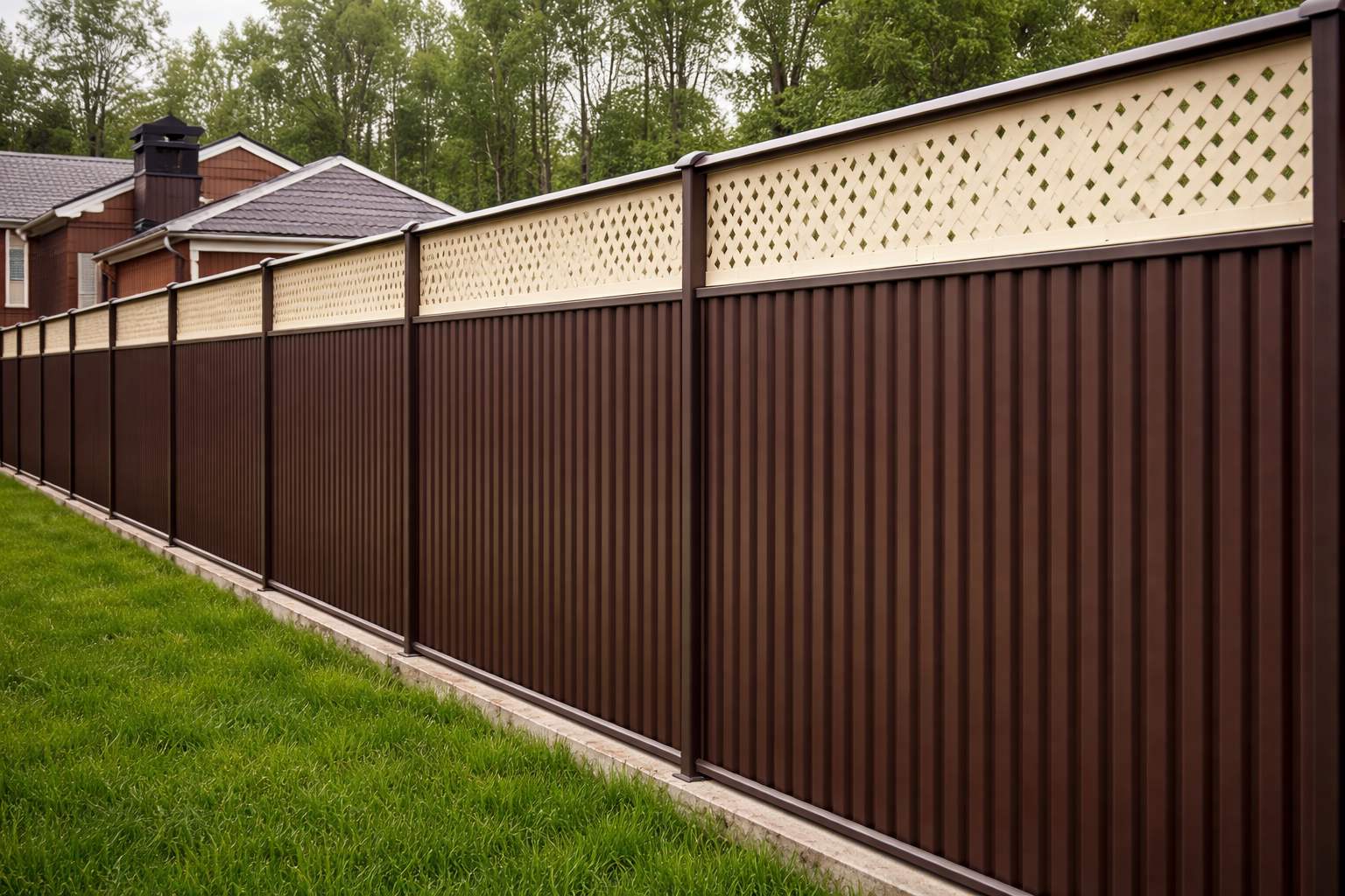 Профлист для декоративных ограждений